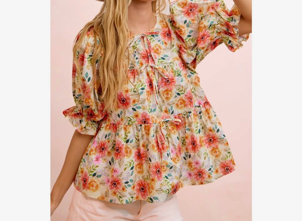 Golden Hour Garden Top