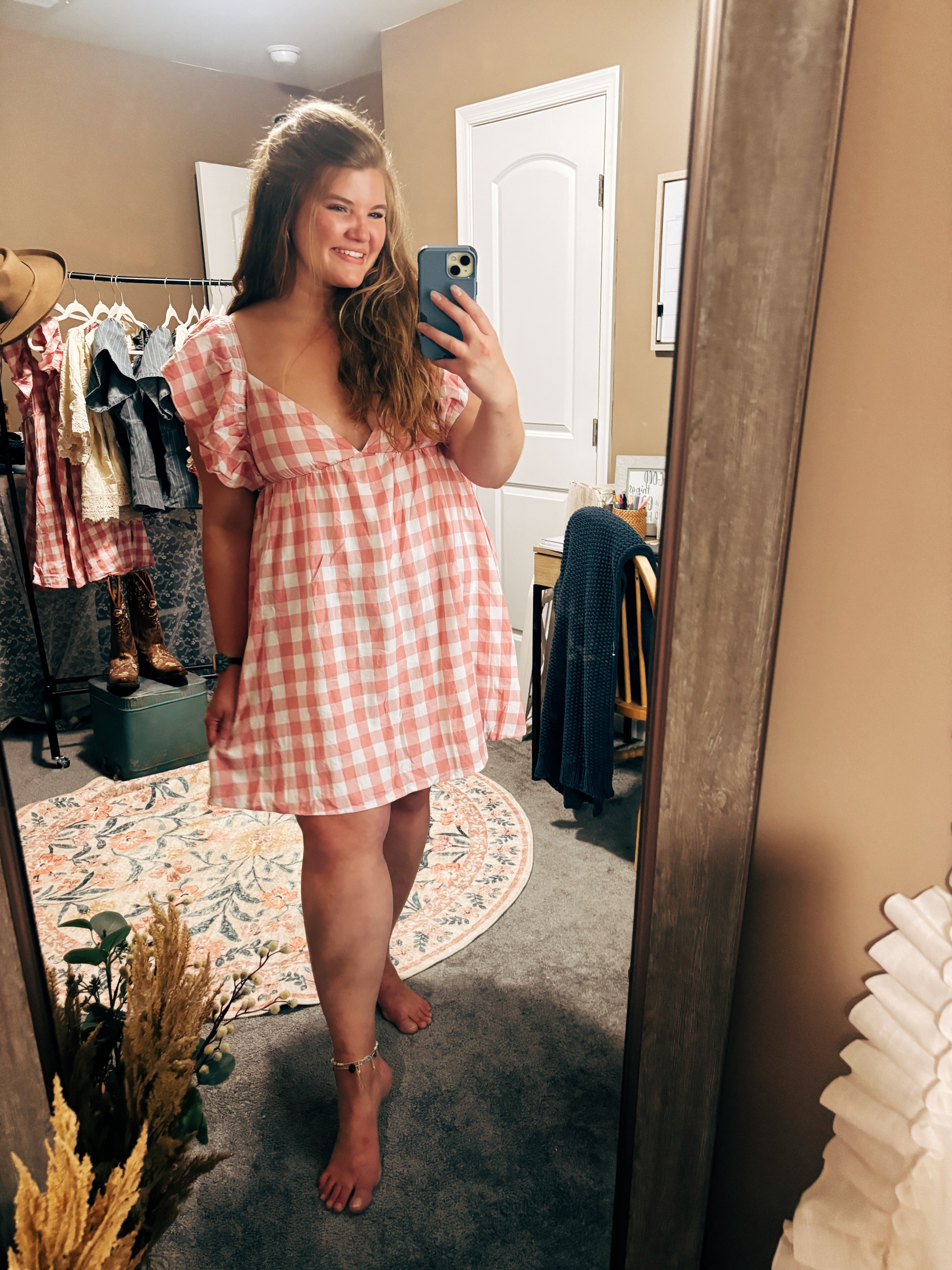 Pink Skies & Backroads Dress
