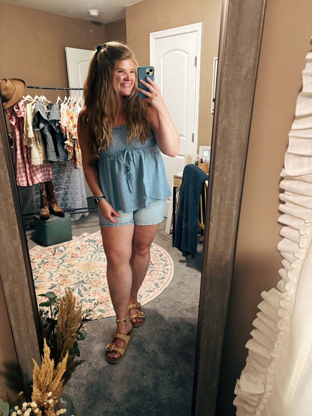 Blue Ribbon Beauty Tank