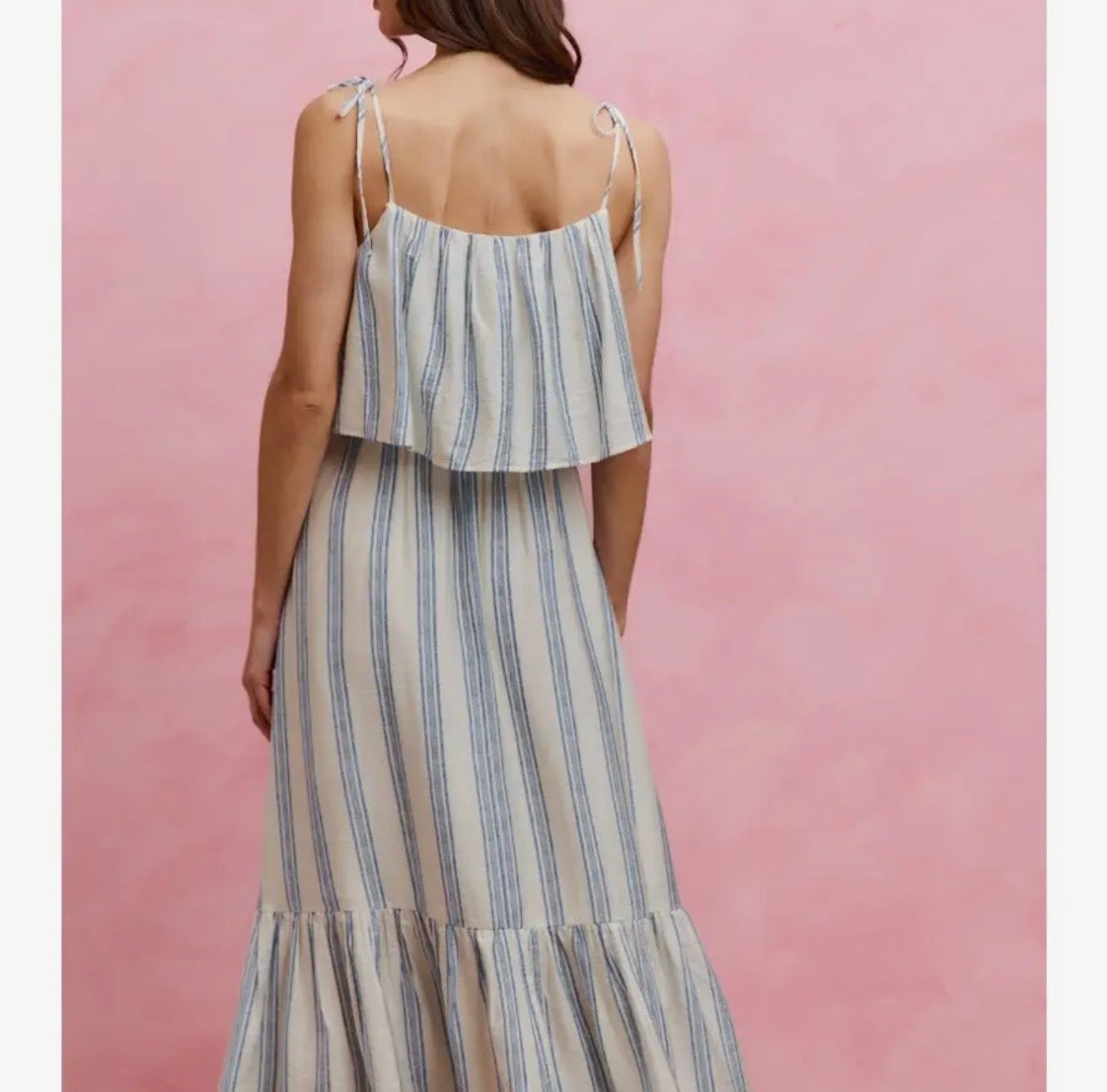 Blue Skies & Fireflies MIDI Dress
