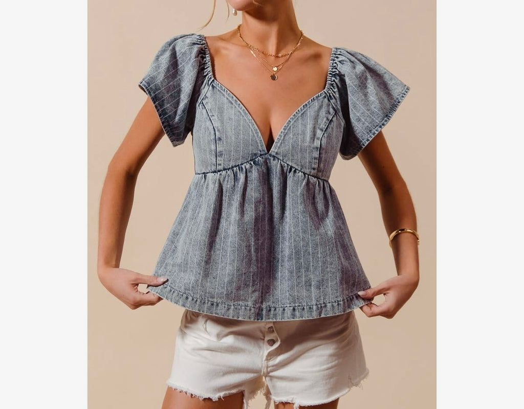 Blue Jean Baby Blouse