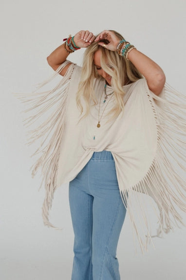 The Wild Grace Fringe Top