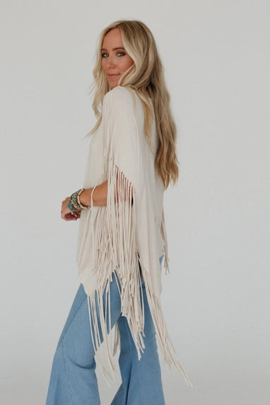 The Wild Grace Fringe Top